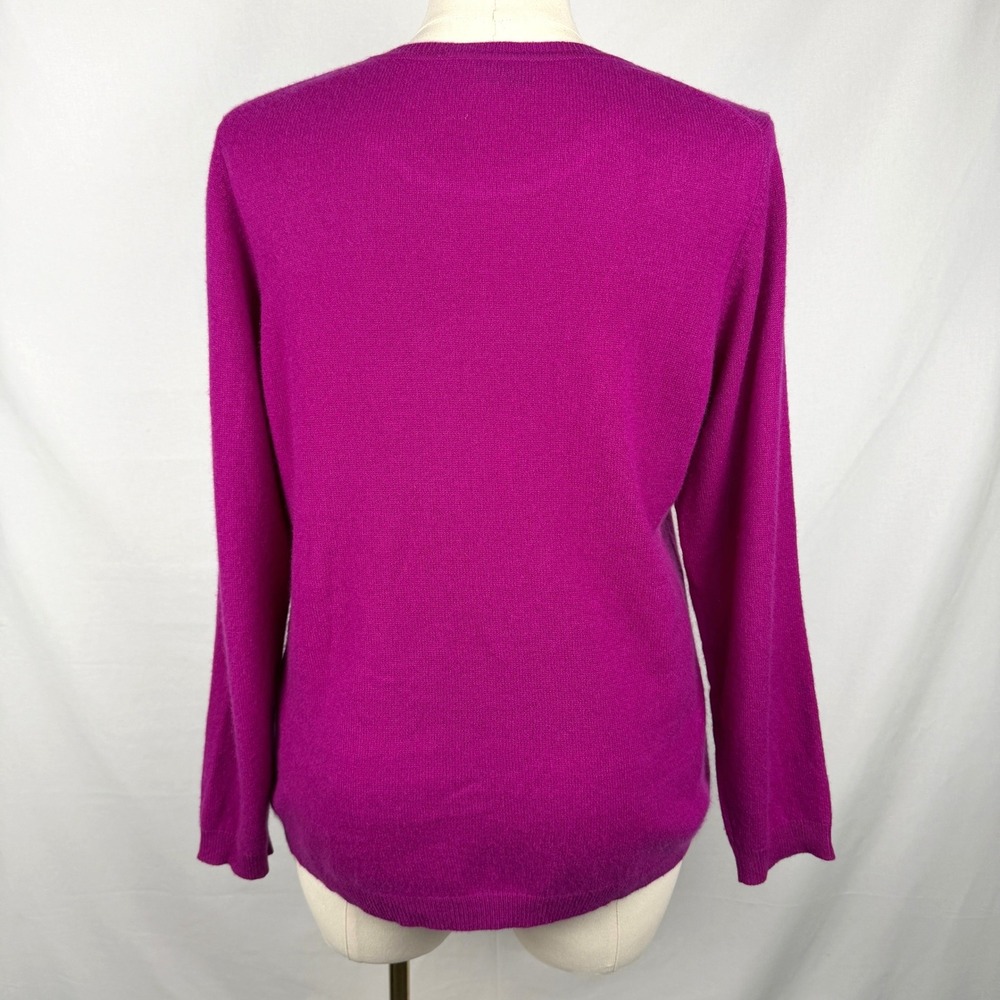 Charter Club Luxury 100% Cashmere Crewneck Sweater 2X Quiet Luxury Minimalist - Picture 3 of 8
